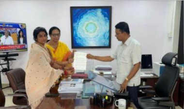 हैदराबाद से भाजपा उम्मीदवार माधवी लता ने असदुद्दीन ओवैसी के खिलाफ दर्ज कराई शिकायत