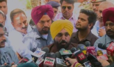 जेल में केजरीवाल से मिलने पहुंचे भगवंत मान, कहा- उनका स्वास्थ्य ठीक है