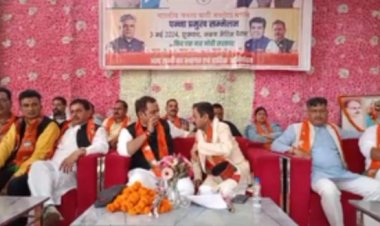 नगरोटा बगवां में भाजपा पन्ना प्रमुख सम्मेलन में हिमाचल की सभी सीटों पर जीत का दावा