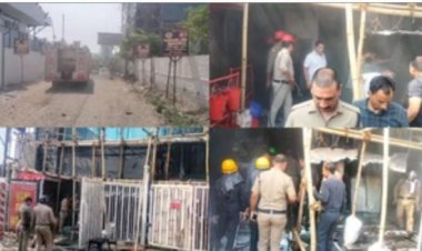 देहरादून में पटाखा फैक्ट्री में लगी आग, टला बड़ा हादसा