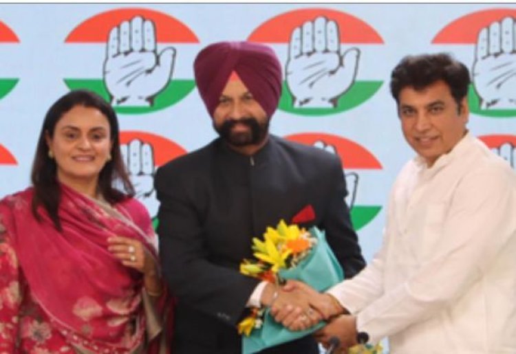 पंजाब के पूर्व एडीजीपी गुरिंदर सिंह ढिल्लों कांग्रेस में शामिल