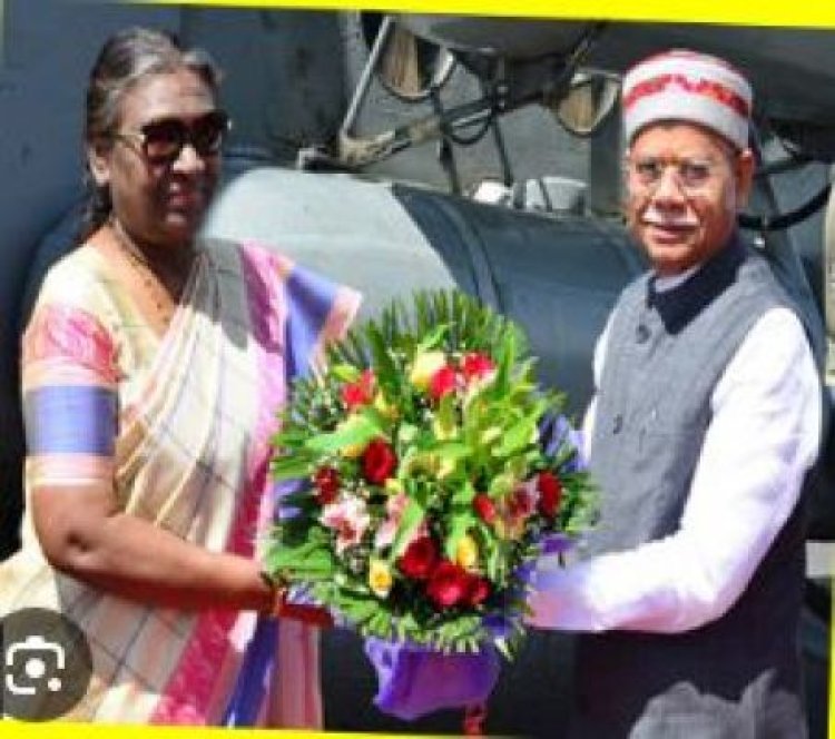 राष्ट्रपति मुर्मू पांच दिवसीय हिमाचल दौरे पर शिमला पहुंचीं