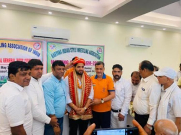 जितेंद्र राठी बने भारतीय शैली कुश्ती महासंघ के राष्ट्रीय कार्यकारी अध्यक्ष