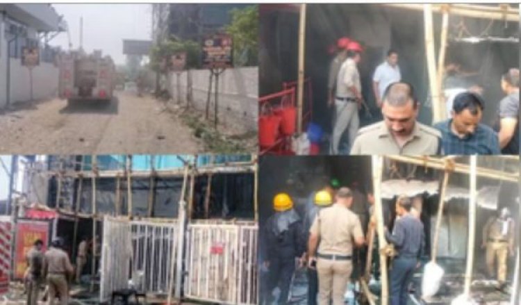 देहरादून में पटाखा फैक्ट्री में लगी आग, टला बड़ा हादसा