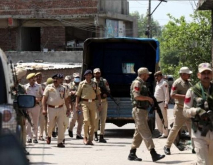 कठुआ में छह संदिग्धों के देखे जाने के सूचना पर तलाशी