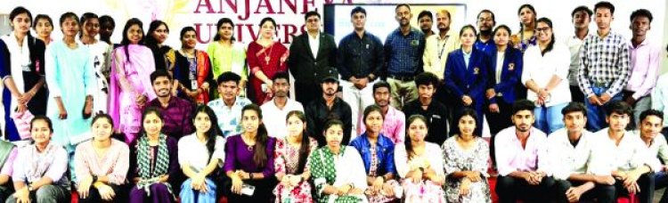 रचनात्मक लेखन कौशल को विकसित करने आंजनेय विश्वविद्यालय में मैग्जीन क्लब शुरू