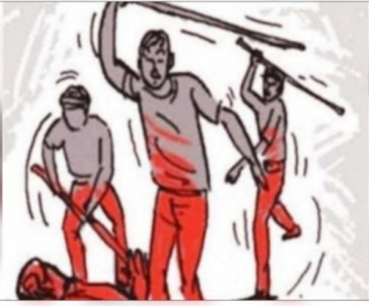 गुना के युवक के साथ अमानवीय बर्ताव, जूतों की माला पहना कर पूरे गांव में घुमाया