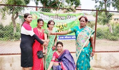 संघर्ष एक जीवन समिति ने ट्रांसजेंडर समुदाय संग रोपे पौधे, देखभाल का संकल्प