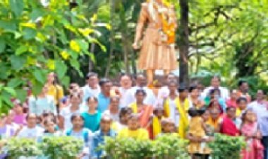 वीरांगना महारानी दुर्गावती के बलिदान दिवस पर गोड़ समाज ने श्रद्धा-सुमन किया अर्पित