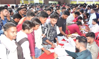 मुख्यमंत्री के निर्देश पर आयोजित मेगा प्लेसमेंट कैंप को मिला अच्छा प्रतिसाद
