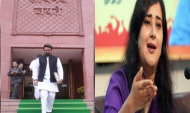 राष्ट्रपति के अभिभाषण पर अनुराग ठाकुर रखेंगे धन्यवाद प्रस्ताव, बांसुरी स्वराज करेंगी अनुमोदन