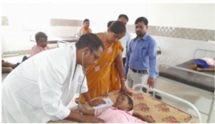 झारखंड : लातेहार के स्कूल में टंकी का पानी पीकर 20 बच्चे बीमार