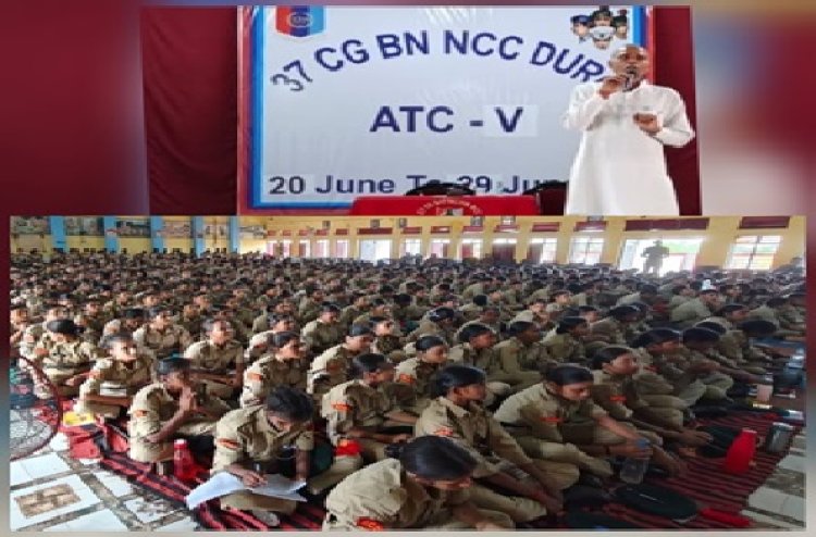 ’एनसीसी शिविर के चौथे दिन मिलेट विषय पर हुआ व्याख्यान’