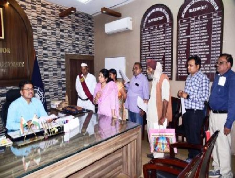 तीन माह के अंतराल के बाद फिर शुरू हुआ कलेक्टर जनदर्शन