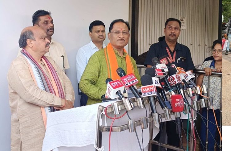 सीएम साय लौटे रायपुर, मोदी-शाह से मुलाकात पर कही ये बात