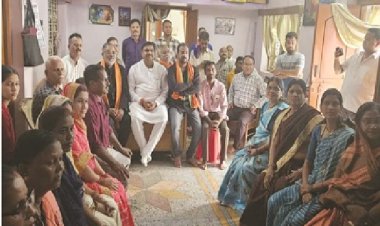 विधायक गजेंद्र ने सुनी मोदी के मन की बात