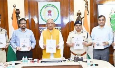 CM विष्णुदेव साय ने नए कानूनों पर आधारित पुस्तक का किया विमोचन