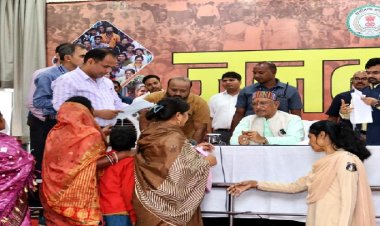 दूसरे सप्ताह भी मुख्यमंत्री के जनदर्शन में लोगों में जबरदस्त उत्साह