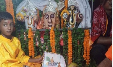 स्वामी जगन्नाथ का रथ खींचने बढ़े हजारों हाथ