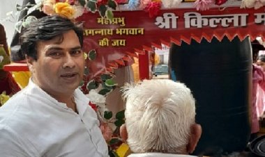 भगवान जगन्नाथ की रथ यात्रा में शामिल हुए महापौर