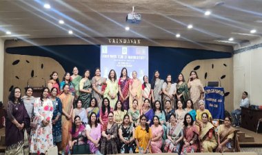 आज इनर व्हील क्लब ऑफ़ रायपुर ग्रेटर का शपथ ग्रहण समारोह