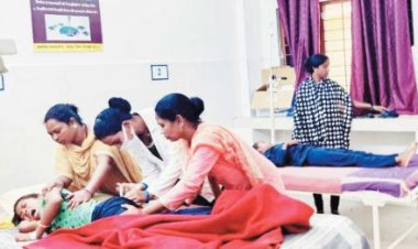 पोटाकेबिनों में मलेरिया का कहर, 3 दिन में 2 बच्चियों की मौत