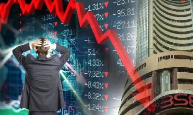शेयर बाजार में बड़ी गिरावट, सेंसेक्स 80,000 के नीचे खुला