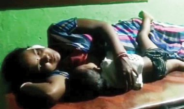 आंबा भवन का प्लास्टर गिरा, दो बच्चे व दो महिला जख्मी