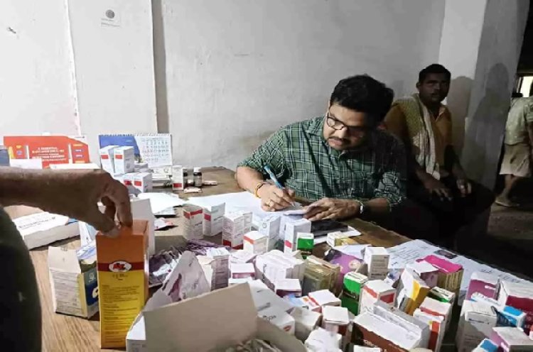 सीएचसी का क्लार्क चला रहा था क्लिनिक, स्वास्थ्य विभाग ने किया सील...