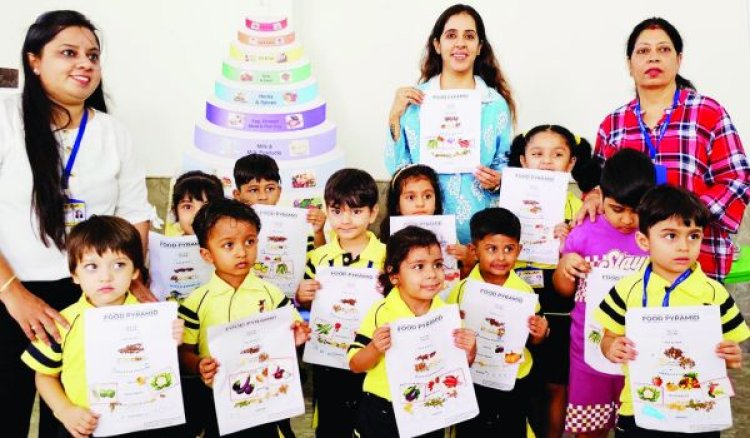 जैक एन जिल बच्चों ने डॉ. श्वेता से सीखा हेल्थ और हाइजिन का महत्व