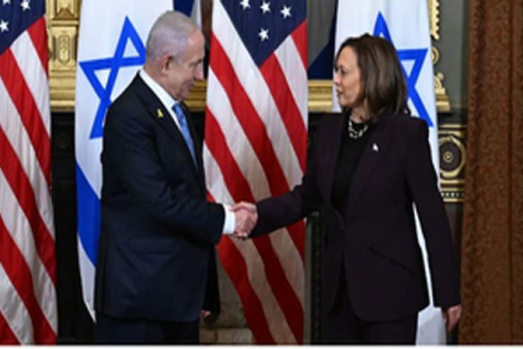 कमला हैरिस ने किया गाजा में युद्ध विराम का आह्वान