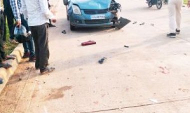 डेढ़ घंटे में 3 सडक़ हादसे, 9 जख्मी