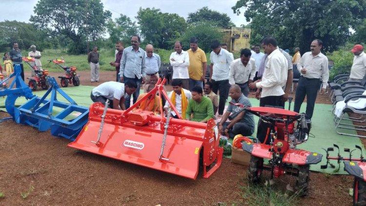 उन्नत कृषि यंत्र से गन्ना कृषकों को खेती में मिलेगा सहयोग : कलेक्टर