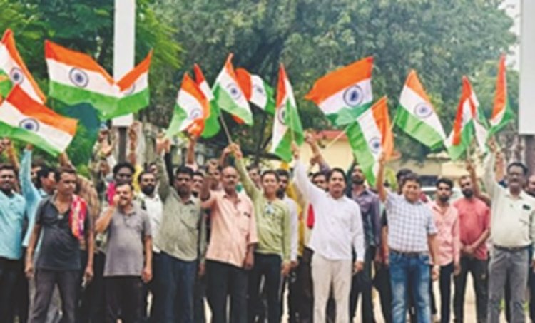 हर घर तिरंगा अभियान,जोश और जज्बे के साथ प्रचार प्रसार में जुटी नगर निगम: