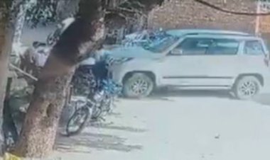 बुलंदशहर में कार ने मारी टक्कर, एक की मौत तीन घायल