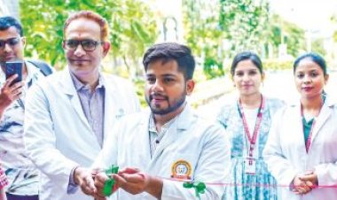 कलिंगा विवि-सिटी आई केयर हॉस्पिटल का नि:शुल्क नेत्र एवं दंत चिकित्सा जांच शिविर