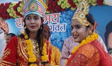 श्रीमद् भागवत पुराण के छठवें दिन हुआ रुक्मिणी विवाह:भोपाल के चुनाभट्टी में आयोजित कथा का आज होगा समापन