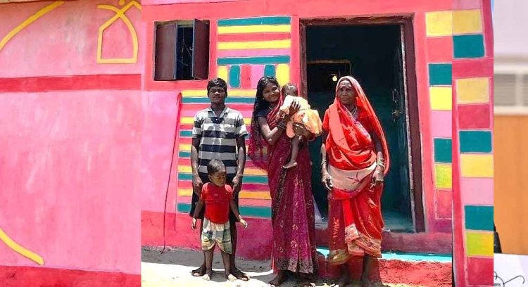 रायपुर : जंगल जाकर अब नहीं लाना पड़ेगा घास-फूस, पक्का मकान पाकर मंगलू बिरहोर हुआ खुश