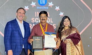 आईईएस स्कूल ने शिक्षा जगत में हासिल किया शीर्ष स्थान:दिल्ली में आयोजित प्रोफेशनल डेवलपमेंट एक्सीलेंस कैटेगरी में मिला अवॉर्ड