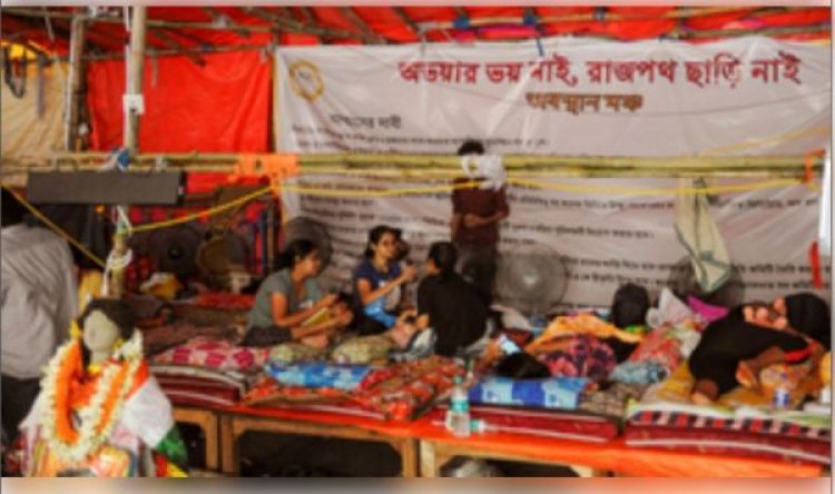 आरजी कर मामला: जूनियर डॉक्टरों की भूख हड़ताल 15वें दिन भी जारी