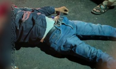 अज्ञात भारी वाहन ने बाइक चालक को कुचला:सिर के ऊपर से निकला पहिया, मौके पर मौत; शिवपुरी-ग्वालियर हाईवे पर हादसा