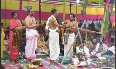 संकटाहारा गणपती हवन से हुई स्कंदा षष्ठी समारोह के तीसरे दिन की शुरुवात