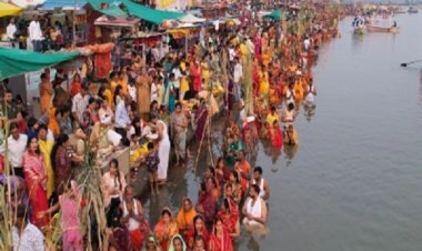 जबलपुर में भी उदयाचलगामी सूर्य नारायण को अर्घ्य देने के साथ छठ महापर्व का समापन, परिवार की रक्षा का मांगा वरदान