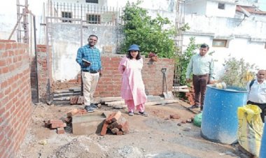 ग्राम रामपुर में मनाया गया स्वच्छता त्यौहार