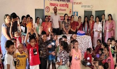 बाल मेला एवं कार्यकर्ता, सहायिका सम्मान समारोह का आयोजन