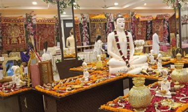 पंचाह्निका महोत्सव के अंतिम दिन हुई संयम उपकरणों की वंदना