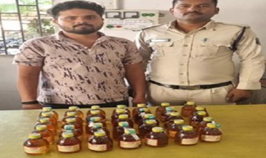 देशी मसाला के साथ तस्कर गिरफ्तार