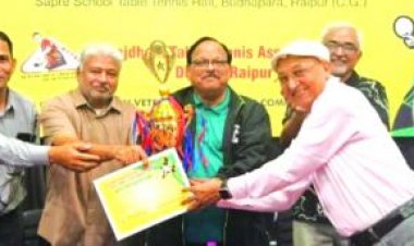 द्वितीय राज्य मास्टर्स रैंकिंग टेबल टेनिस स्पर्धा संपन्न