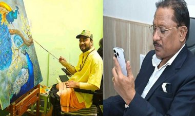 सीएम साय ने हेलन केलर अवार्ड से सम्मानित कलाकार बसंत साहू को दी बधाई