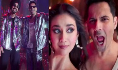 वरुण धवन की फिल्म बेबी जॉन का गाना नैन मटक्का रिलीज़, दिलजीत दोसांझ और धी ने दी आवाज, दर्शक कर रहे भारी तारीफ